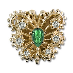 ra7774 Emerald Bracelet Slide 